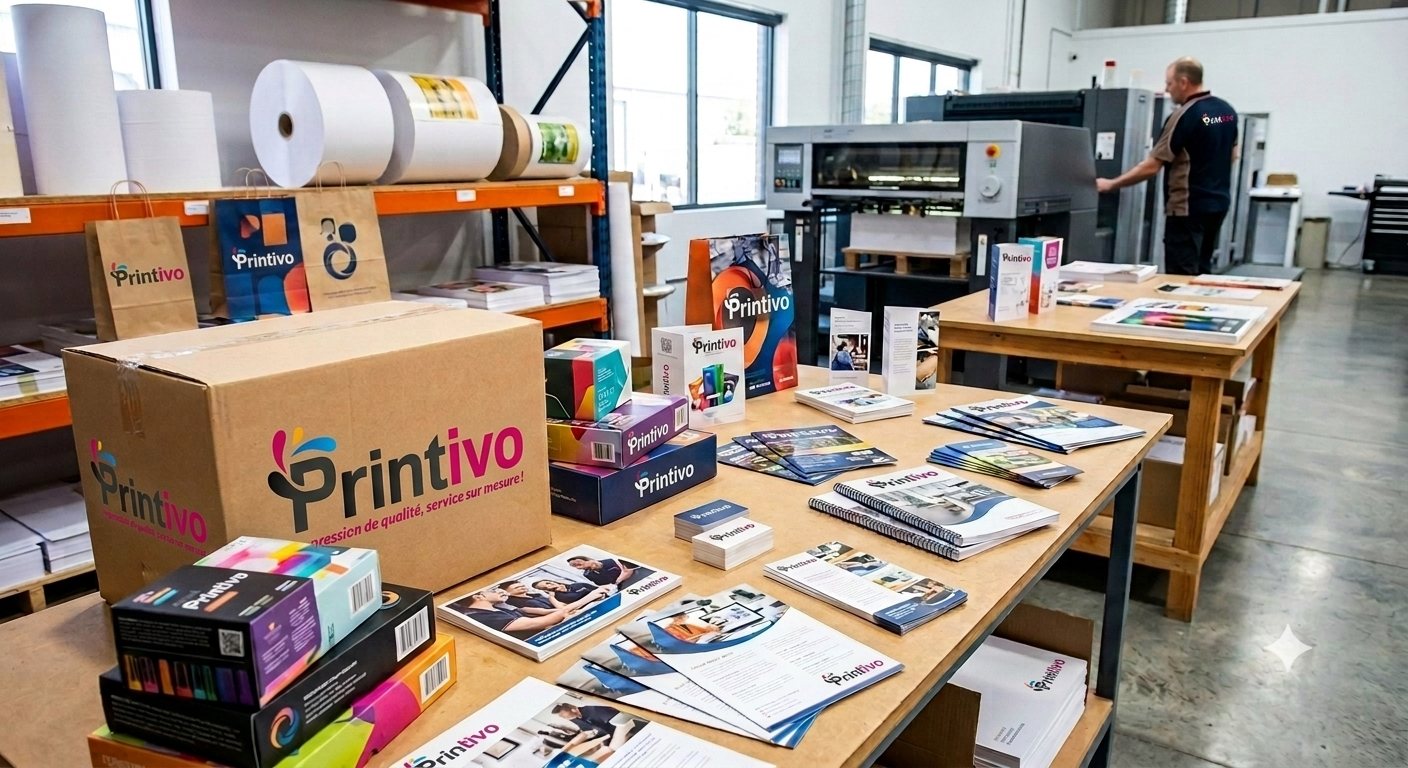 Atelier Printivo : emballages et supports imprimés